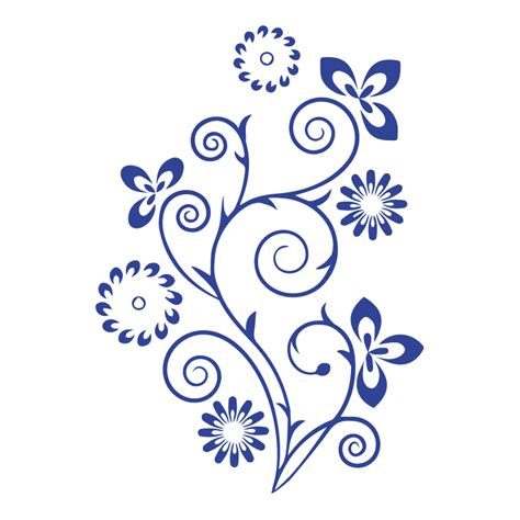 Stickers Arabesque Floral Color Stickers