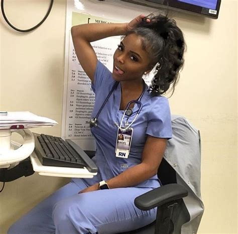 Iloveangel On Instagram Beautiful Nurse Black Beauties