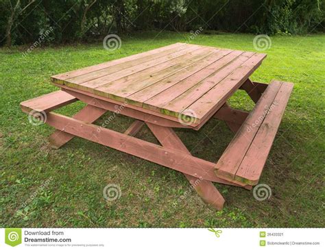 This heavy duty pedestal table has a 4\ square center post and 3\ square arm posts and is ada accessible. Heavy Duty Picnic Table stock image. Image of ...