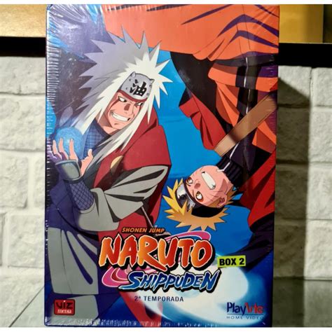 Dvd Original Box Naruto Shippuden 2 Temporada Box 2 Anime Shopee Brasil