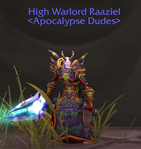 High Warlord S Title World Of Warcraft