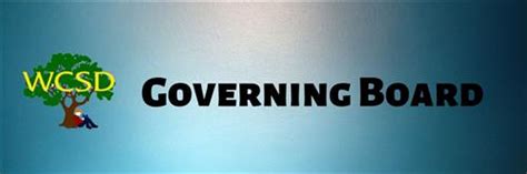 Governing Board Overview Governing Board Overview