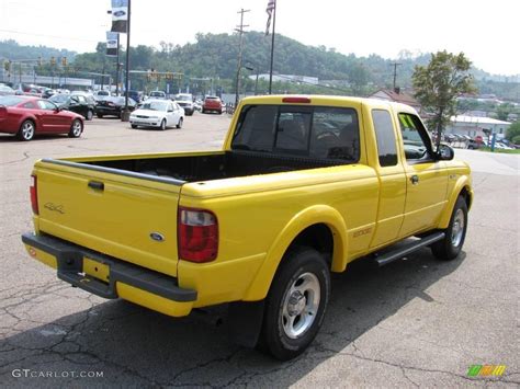 2001 Chrome Yellow Ford Ranger Edge Supercab 4x4 15971195 Photo 10