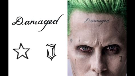 Get A Detailed Look At Jared Leto S Joker Tattoos For Suicide Squad Batman News