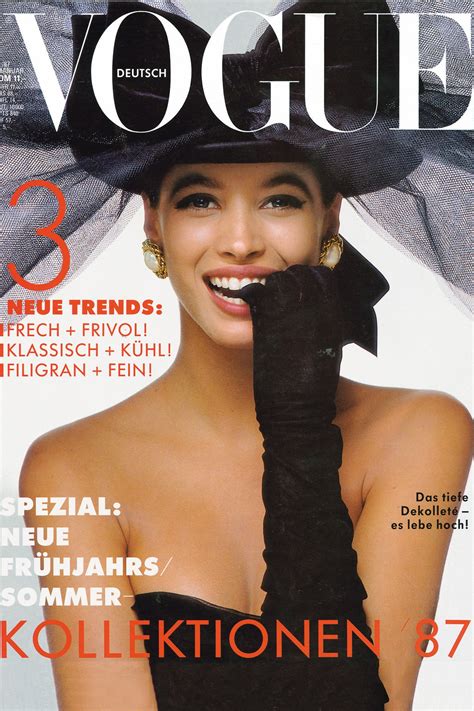 Die Vogue Cover Des Jahres 1987 Vogue Germany