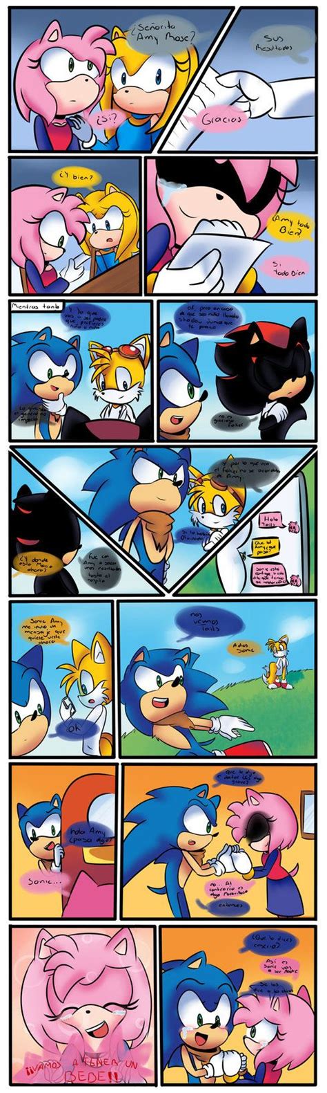 Como Lo Habia Prometido En Hacer Un Comic Sobre Sonic Next