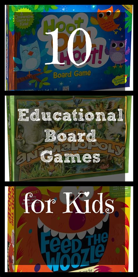 10 Educational Board Games For Kids T This Grandma