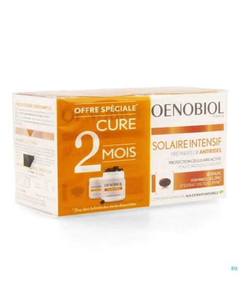 Oenobiol Solaire Intensif Anti âge 2x30 Capsules