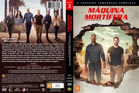 Máquina Mortífera 3ª Temporada DVD Capas