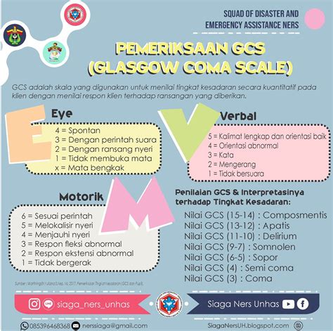 Info Kesehatan Gcs Glasgow Coma Scale