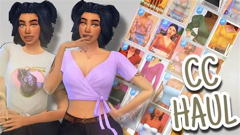 The Sims 4 Maxis Match Tops Collection Custom Content Showcase
