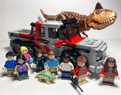 Lego Bora On Instagram “camp Cretaceous Season 1 Edition Featuring 🦖toro The Carnotaurus 🚘