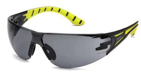 Pyramex Sbgr9620s Endeavor Plus Black Green Safety Glasses W Gray Len