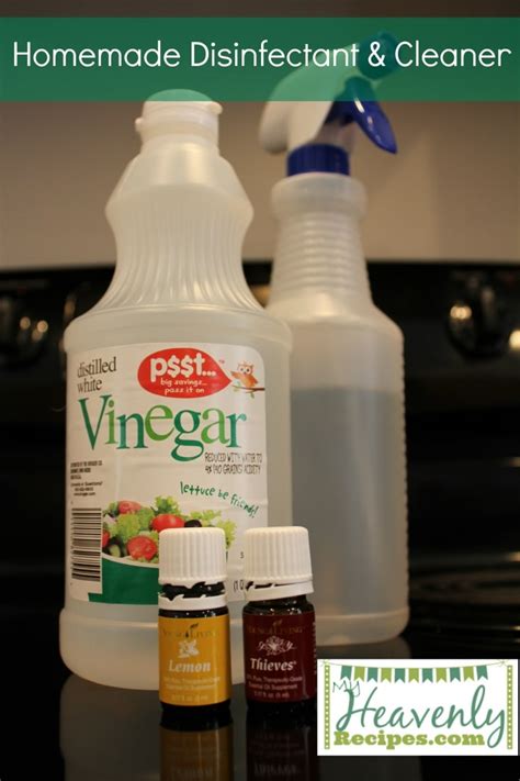 Here the top 3 powerful disinfectants that we can use to keep our homes virus free. Homemade Cleaner with Essential Oils - My Heavenly Recipes