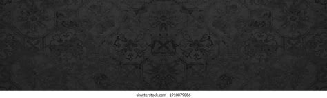 Black Vintage Wallpaper Pattern