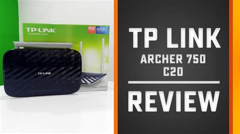 Tp Link Archer 750 C20 Review Wireless Ac Usb Router Youtube