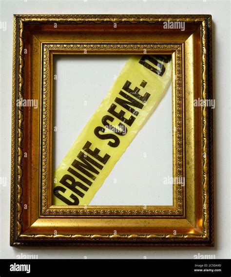 Framed Crime Scene Tape Hi Res Stock Photography And Images Alamy