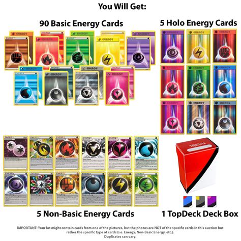 The pokemon base set is the name given to the first set of pokemon cards. 100 Pokemon Energy Cards includes 90 Basic Energy Cards, 5 ...