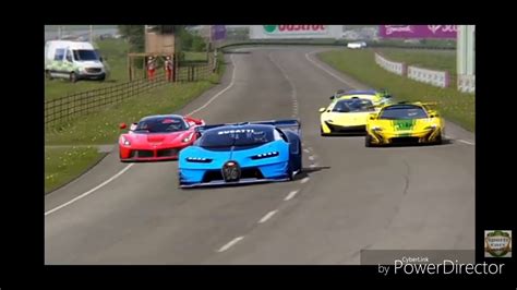 Watch Racing Bugatti Vision Gt Vs Super Cars Youtube