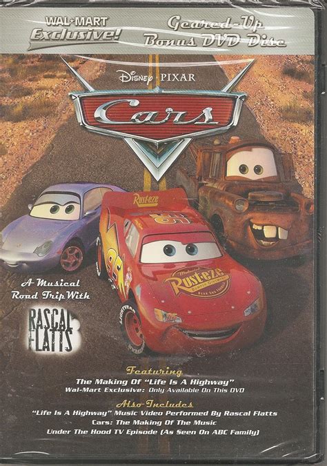 Disneys Pixar Cars Geared Up Bonus Dvd Movies And Tv
