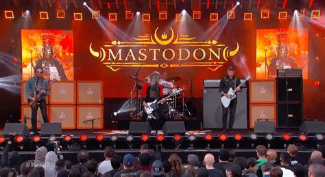 The Metal Madness News Mastodon Live On Jimmy Kimmel