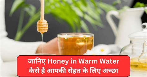 जानिए Honey In Warm Water कैसे आपकी सेहत के लिए अच्छा 2023