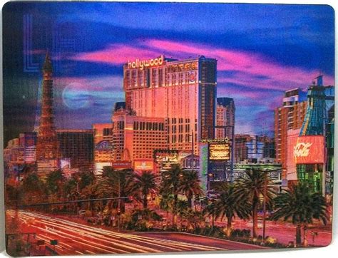 Tourists visiting las vegas often like to purchase souvenirs of their visit. Las Vegas Strip 3D Postcard