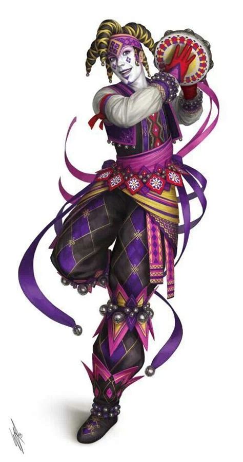 Pin By Cat Ng On Fantasy Art Fantasy Character Design Jester Costume