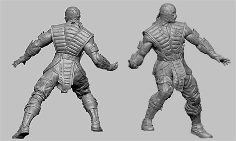 Updated Look At Mortal Kombat X Sub Zero Statue By Pop Culture Shock
