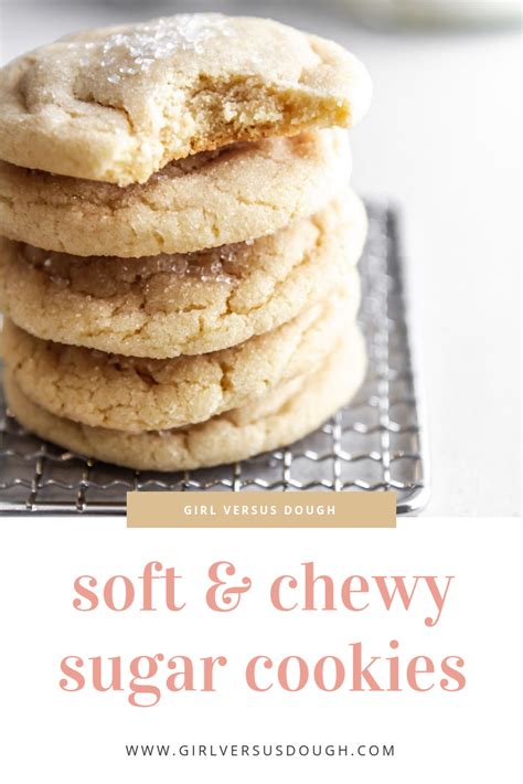 Easy Soft Chewy Sugar Cookie Recipe Best Design Idea