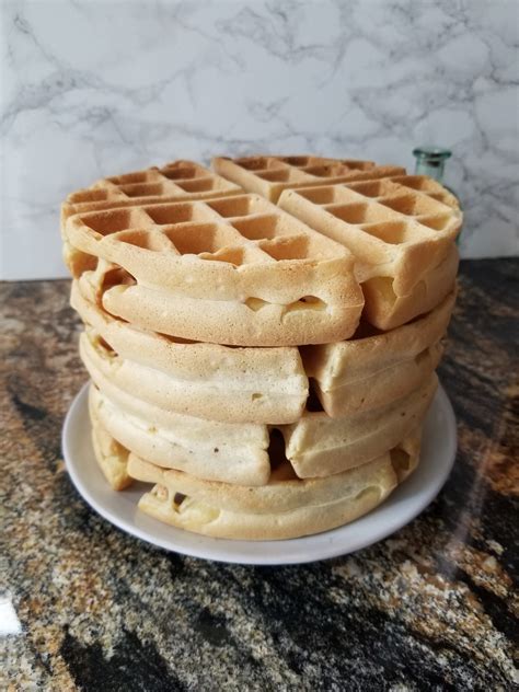 Classic Belgian Waffles Easy And Delicious The Hint Of Rosemary