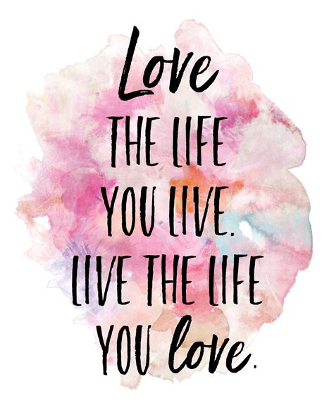 Bob Marley Print Bob Marley Quote Love The Life You Live Live The