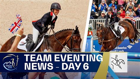 New World Record For Team Gb Team Eventing News Day 6 Fei World