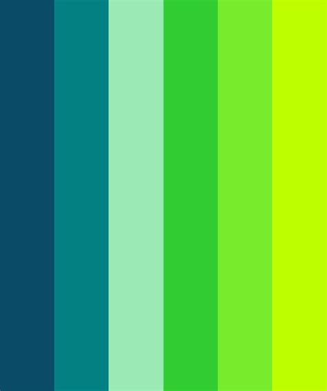 Lime Green And Teal Color Palette Blue Color Schemes Teal Color