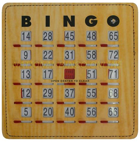 Deluxe Shutter Bingo Cards Heavy Duty Shutter For Easy Control No
