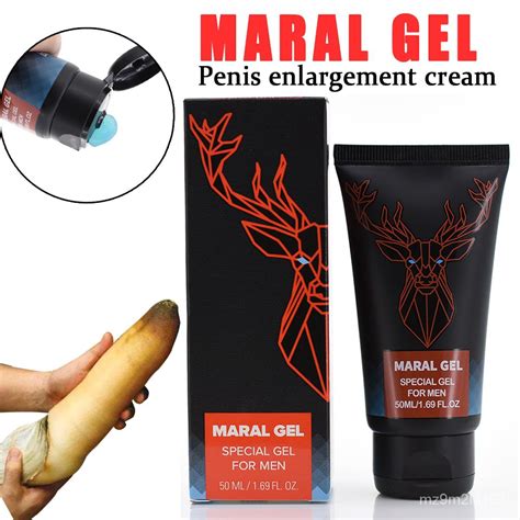 Original Russian Maral Gel Penis Enlargement Cream Increase Xxl Herbal