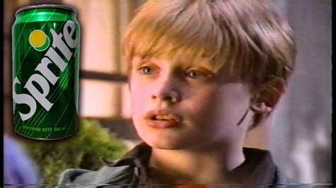 Macaulay Culkin Sprite Commercial 1992 Youtube