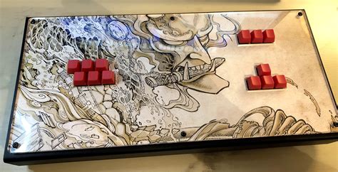 Custom Layout Hitbox With Yakuza Tattoo Artwork Couldnt Be Happier