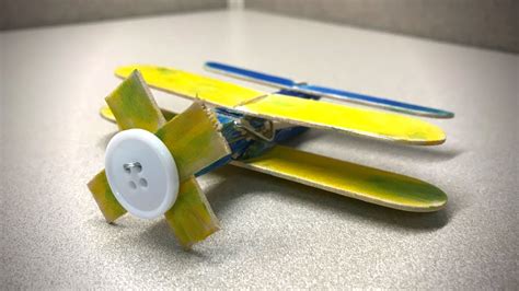 build your own clothespin airplane youtube