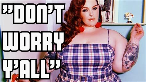 Body Positive Tess Holliday Assures Her Audience She Is Not Trying To