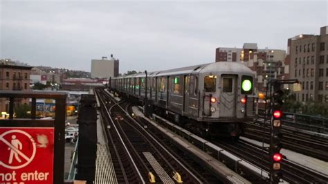 Mta Nyc Subway 4 Train R62a Passing 167th St Youtube