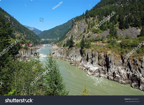 Hell Gate Fraser Canyon British Columbia Stock Photo 642233371