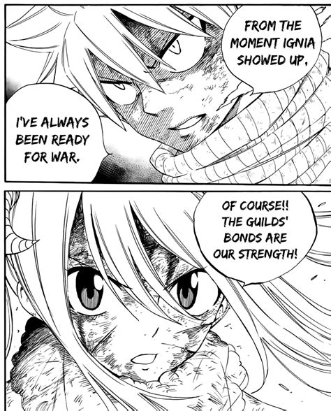 Natsu And Lucy All Fired Up From The Latest Chapters Of The [manga] R Fairytail
