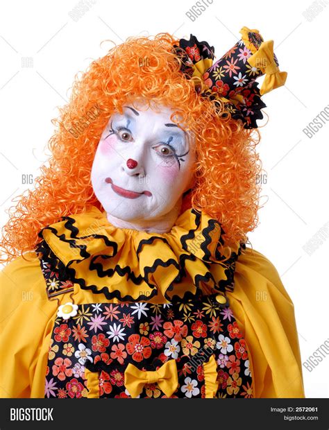 Female Circus Clown Image And Photo Bigstock