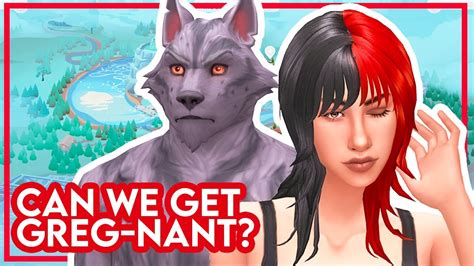 🐺 Can We Get Pregnant With Greg The Sims 4 Werewolves Youtube