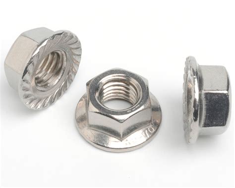 Serrated Flanged Nuts