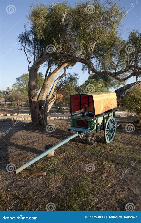 African Cart Stock Image Image Of Passenger Wheels 27753893