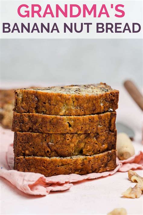 I've tried making this recipe with a few modifications. Grandma's Banana Nut Bread | Brown Eyed Baker | Recipe ...