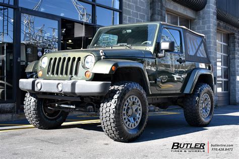 Jeep Wrangler With 17in Black Rhino York Wheels Exclusively From Butler