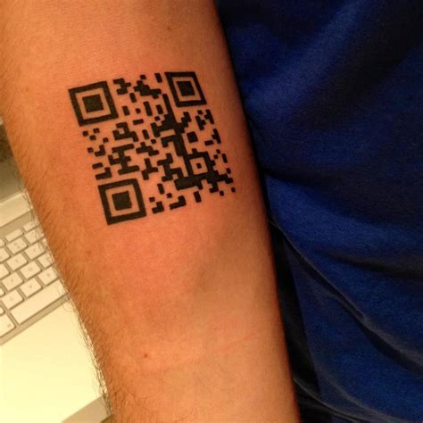 In 2025 america, everyone is getting the bar code tattoo on their wrist, containing financial and medical information. Pin on Geek Chic